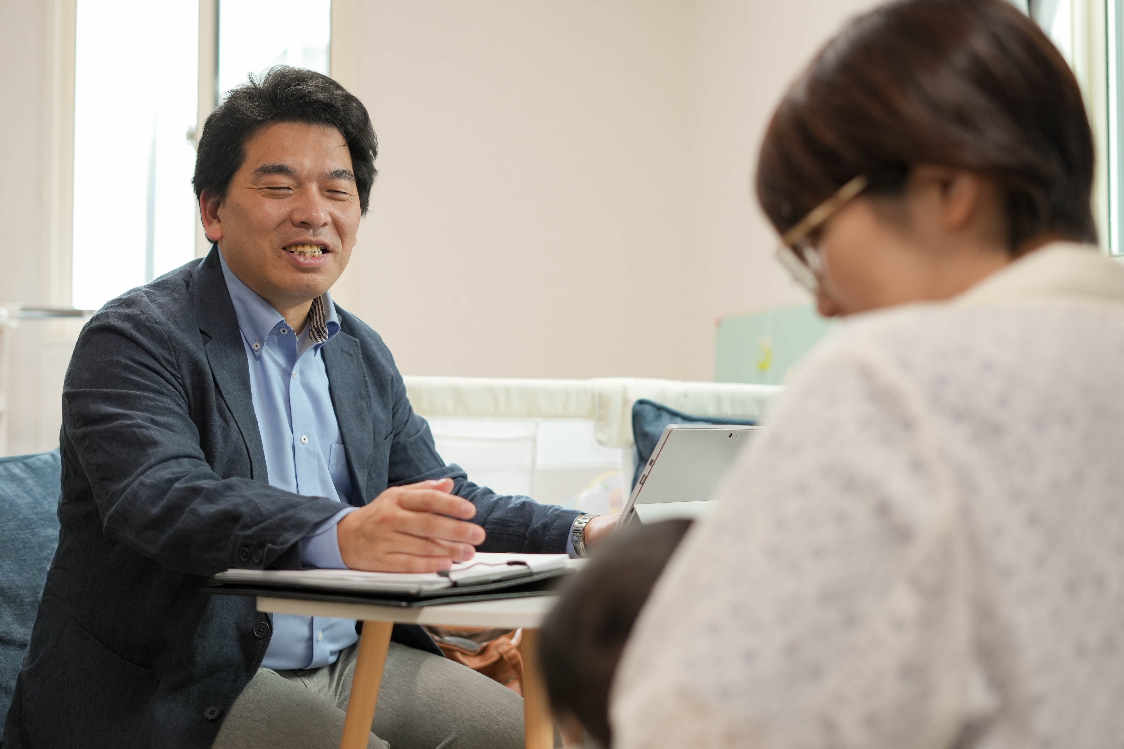 相談の場面